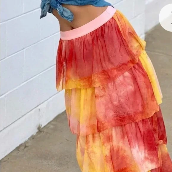 Eve Franco Esperanza tiered tulle skirt - Picture 2 of 5